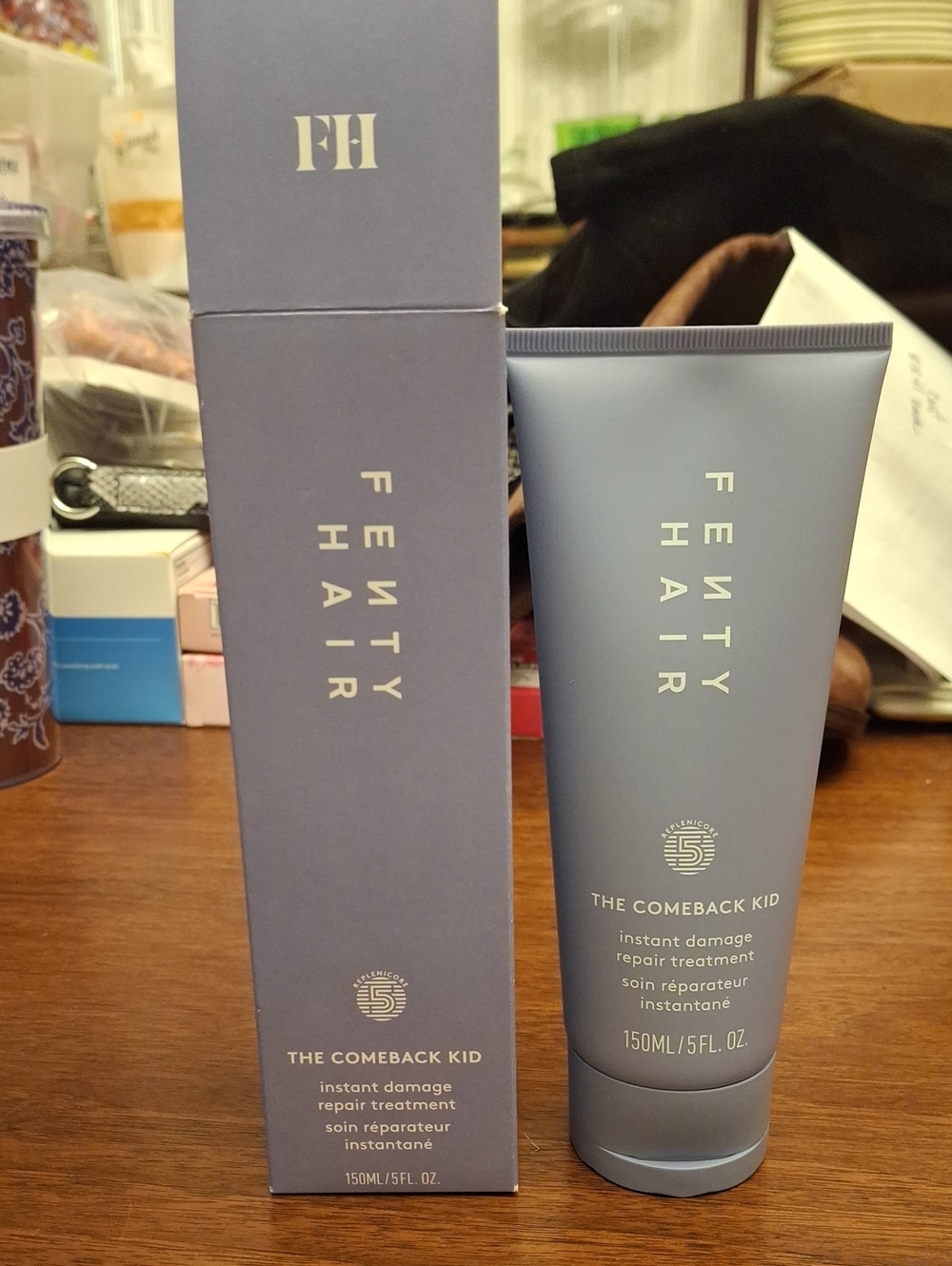 Fenty Hair The Comeback Kid Instant Damage Repair Treatment 150ml Tube New